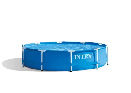 استخر پیش ساخته اسکلت فلزی اینتکس با پمپ تصفیه 28202 Intex