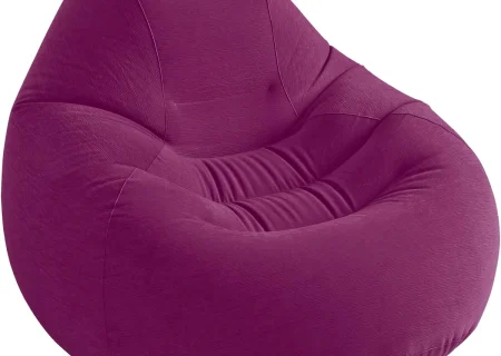 مبل بادی دلوکس بنفش اینتکس 68584 intex