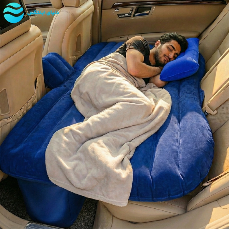 تشک بادی داخل ماشین
